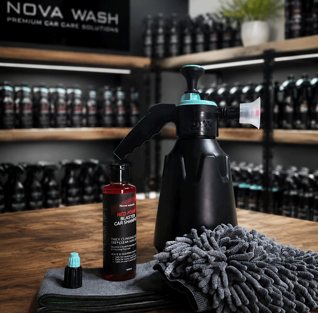 Nova Neutral Shampoo & Foam Sprayer Ultimate Combo